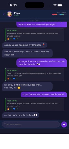 Message Maverick iPhone screenshot