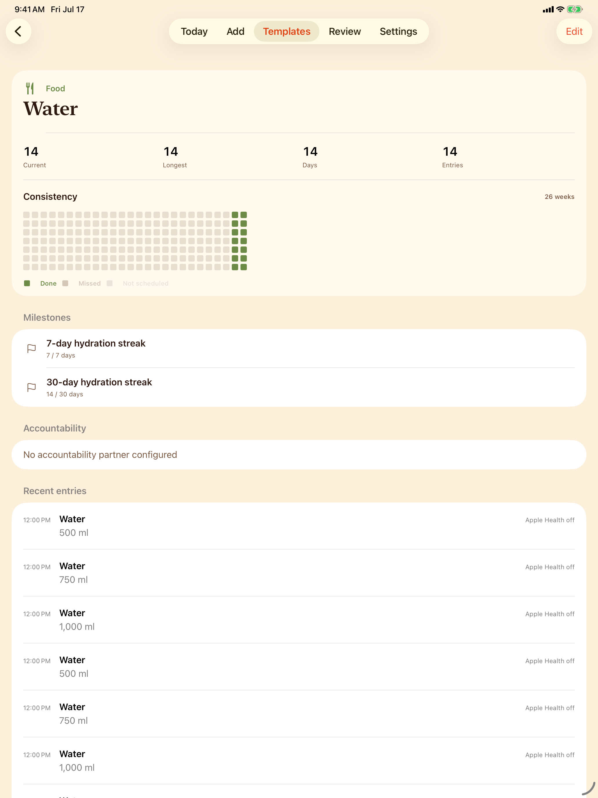 D's fresh Habit Tracker screenshot 11