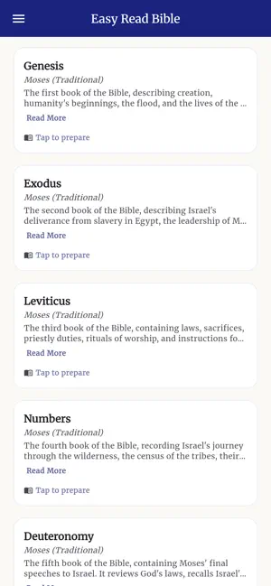 Easy Read Bible screenshot 1