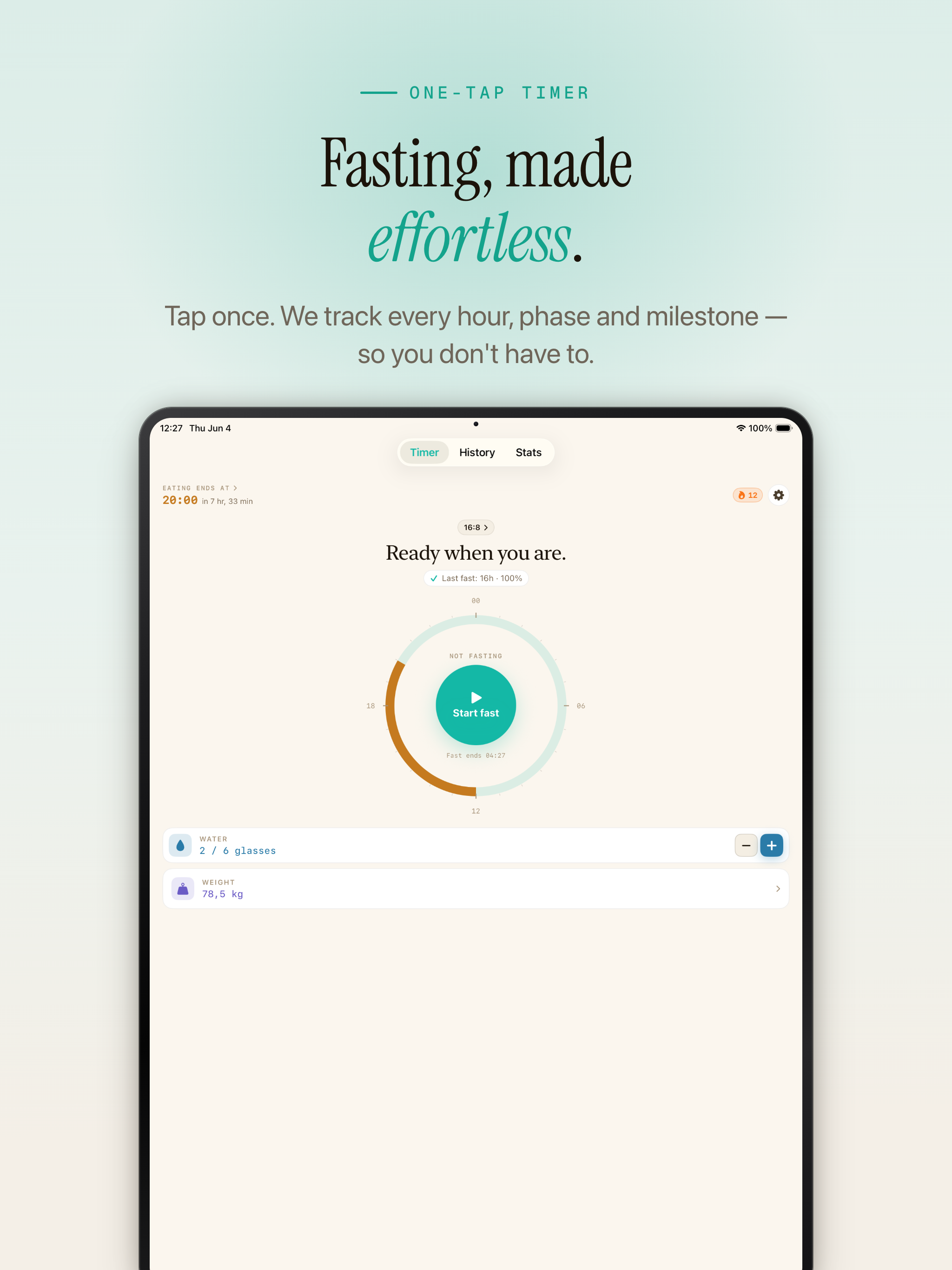 EasyFasting: Fasting Tracker screenshot 9