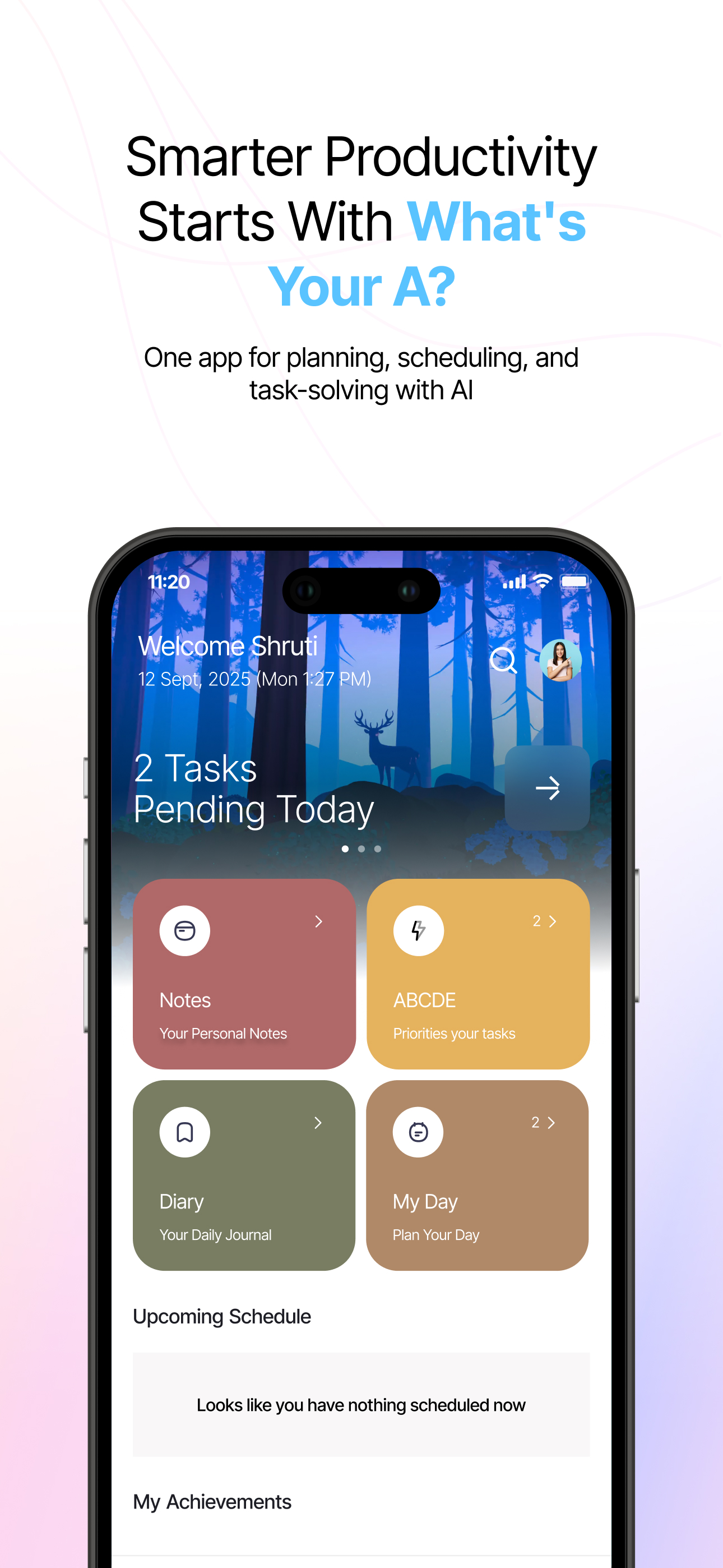What’s Your A? - Tasks, To-do