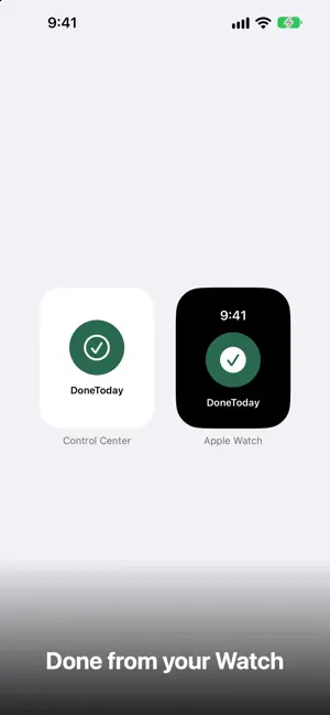 DoneToday: Daily Log screenshot 2