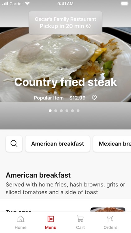 Oscar's Restaurant To Go