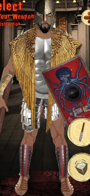 Gladiator Dressup Game screenshot 2
