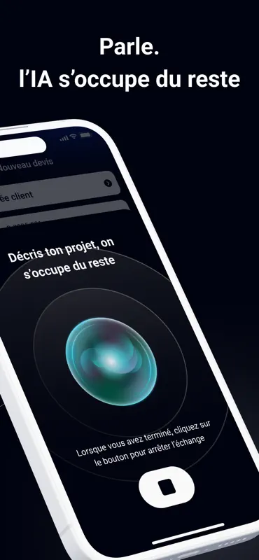 Rappidos - Devis et Facture IA screenshot 2 of 8
