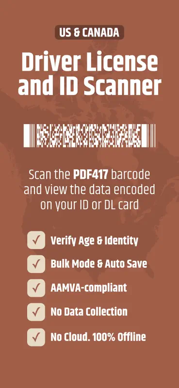 Driver License & ID Scanner screenshot 1 of 8