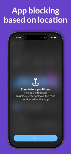 Zone before you Phone screenshot 4