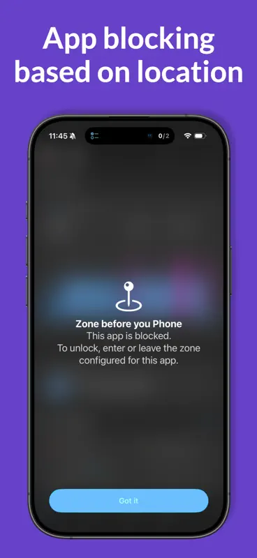 Zone before you Phone screenshot 4 of 6