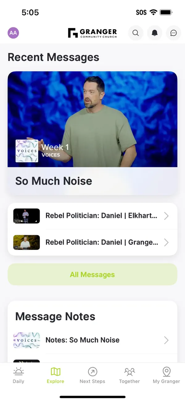 Screenshot #1 pour Granger Community Church