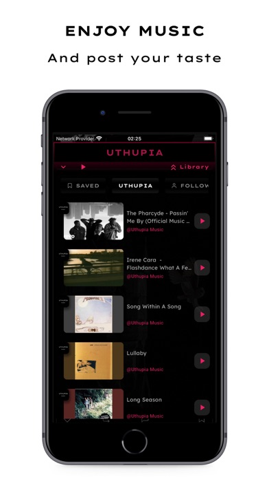 Uthupia: Premium Network Screenshot