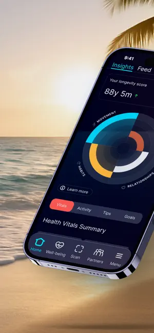 UAre: Longevity & Health Scan screenshot 1