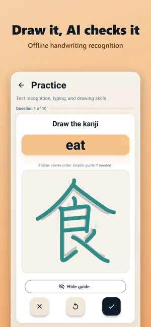 KanaGo: Learn Japanese screenshot 2