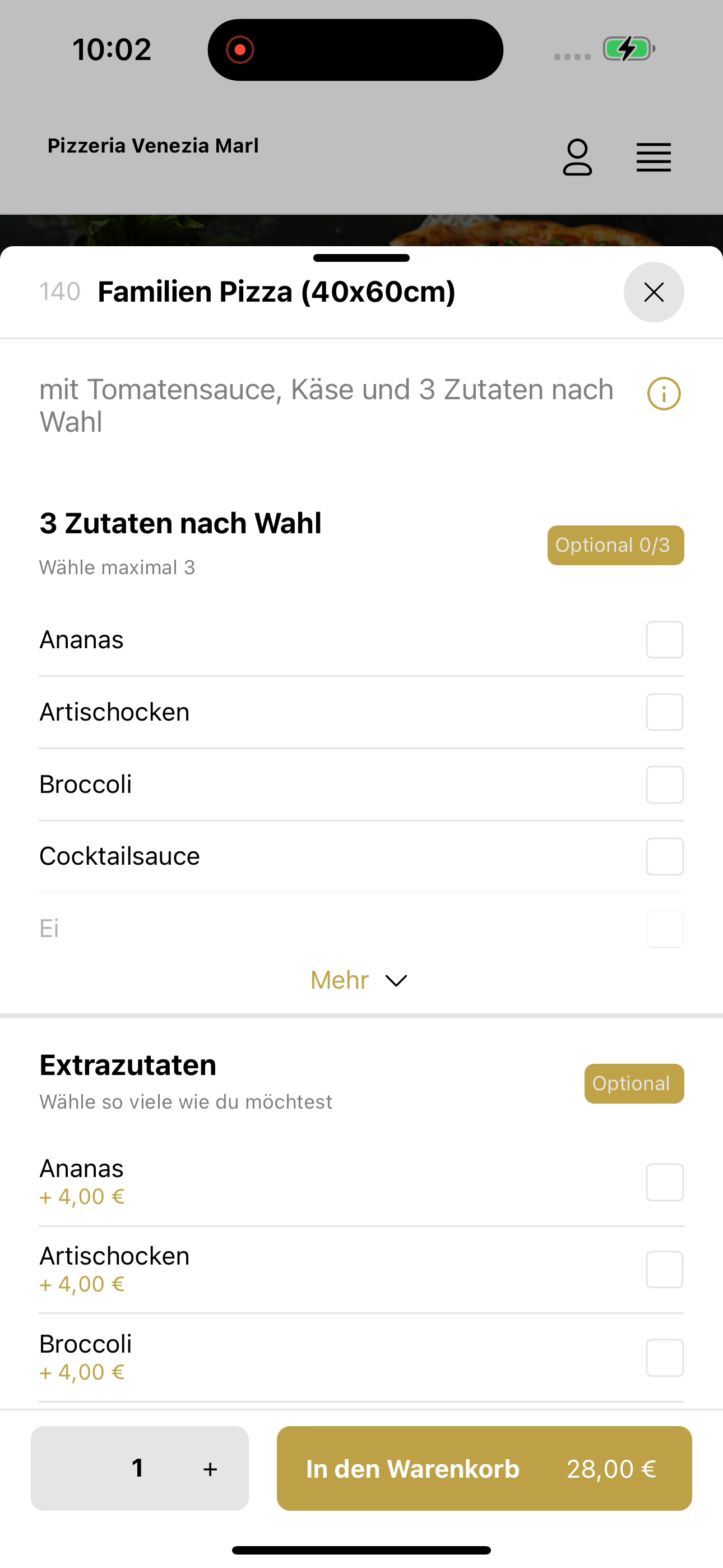 Pizzeria Venezia Marl screenshot 8