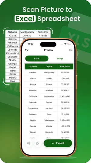 Image to excel sheet - xlsx screenshot 2