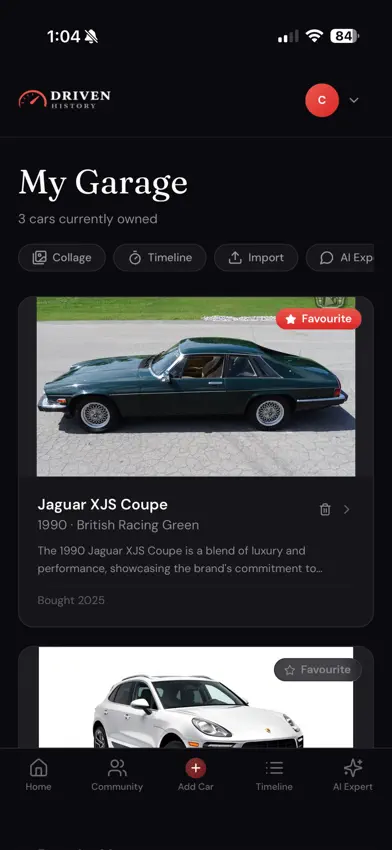 Driven History screenshot 1
