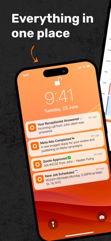 Overbooked : AI Field Service iPhone screenshot