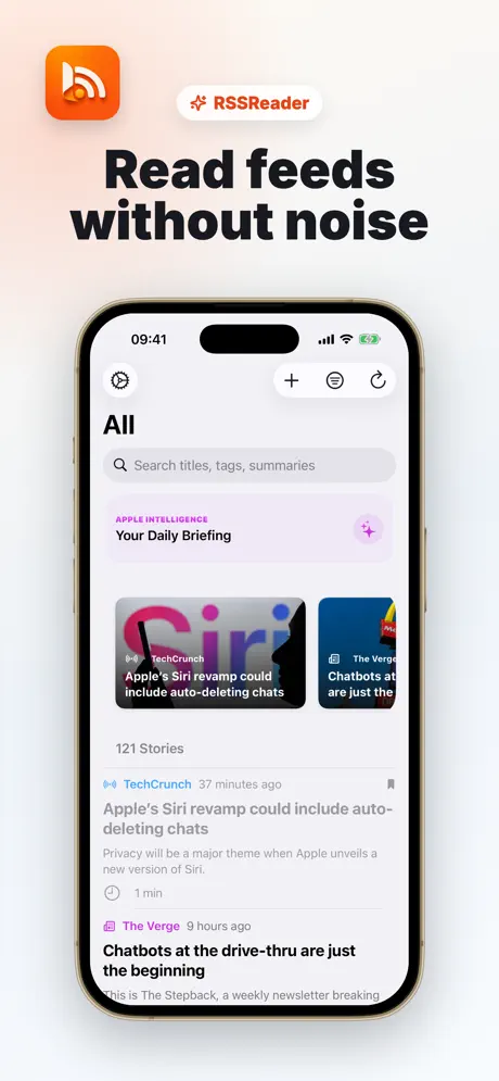 RSS Reader: Smart Feeds 智能RSS阅读器应用截图