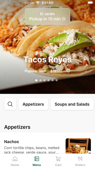 App screenshot