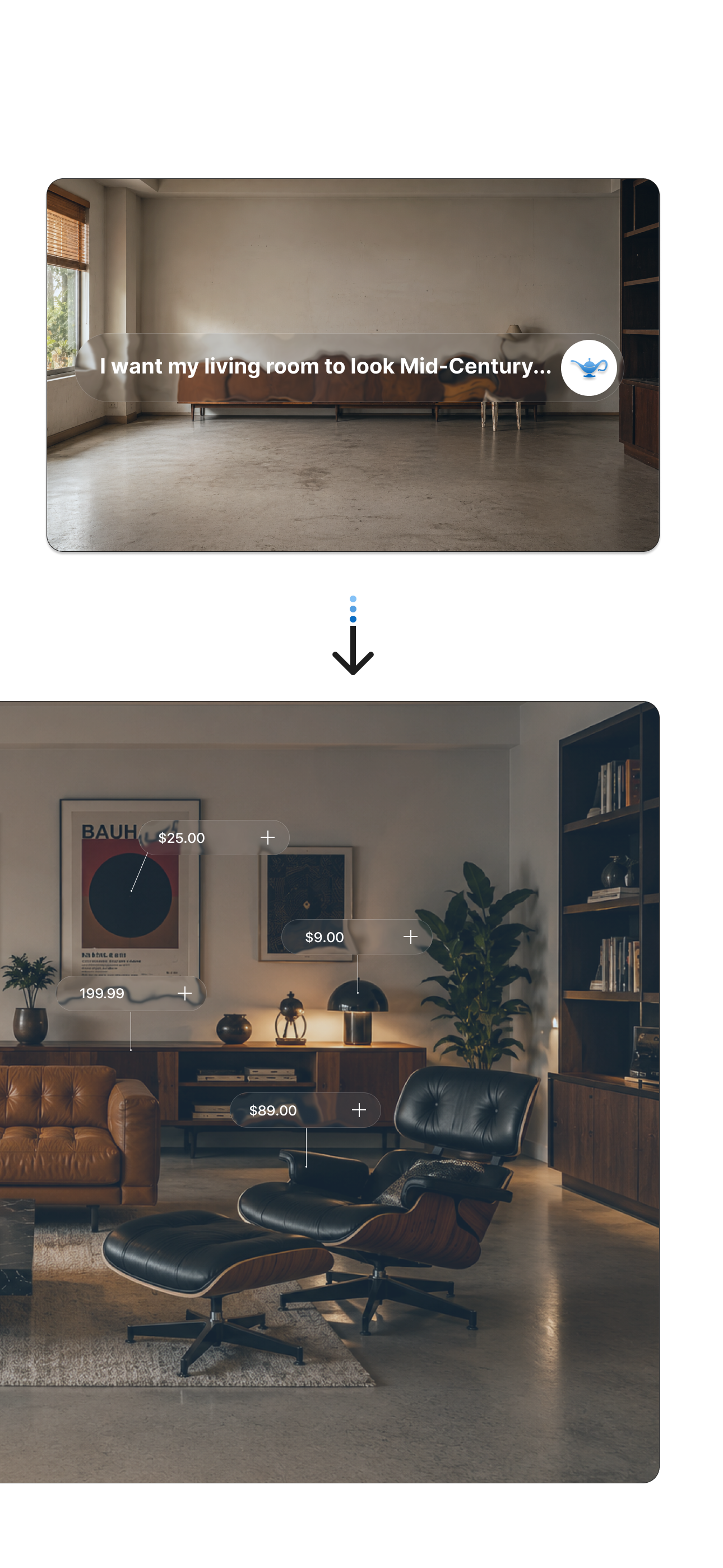 Home Genie - AI Design & Shop screenshot 2