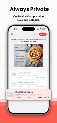 Smash PDF iPhone screenshot