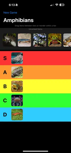 Tier List Beta screenshot 3