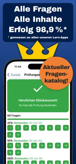Screenshot von Fischerfragen Schleswig-Holst. auf dem iPhone 1