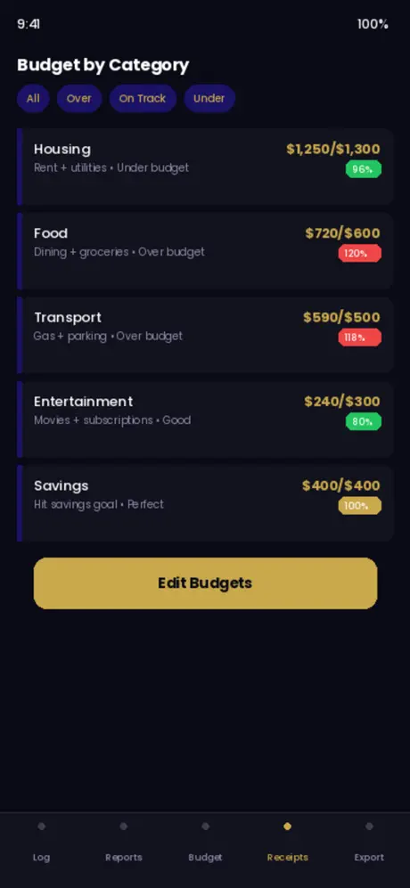 AriseExpense screenshot 4