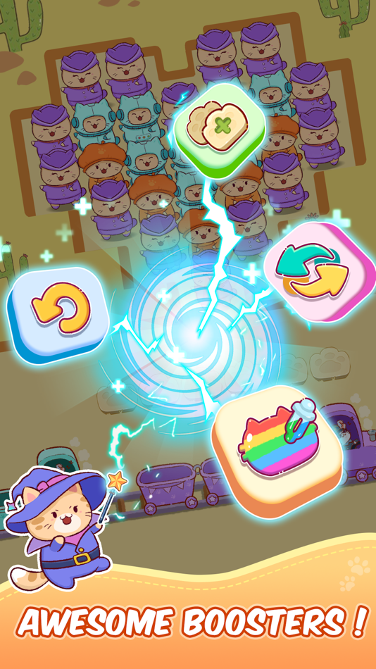#4. Cat Jam - Match Puzzle Game (iOS) 由: WingsMob Global Ltd.