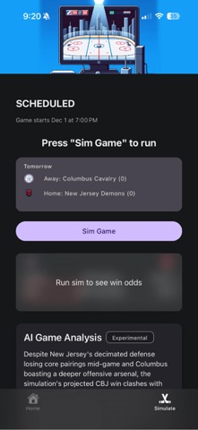 Pro Hockey Sim Screenshot 3 of 10