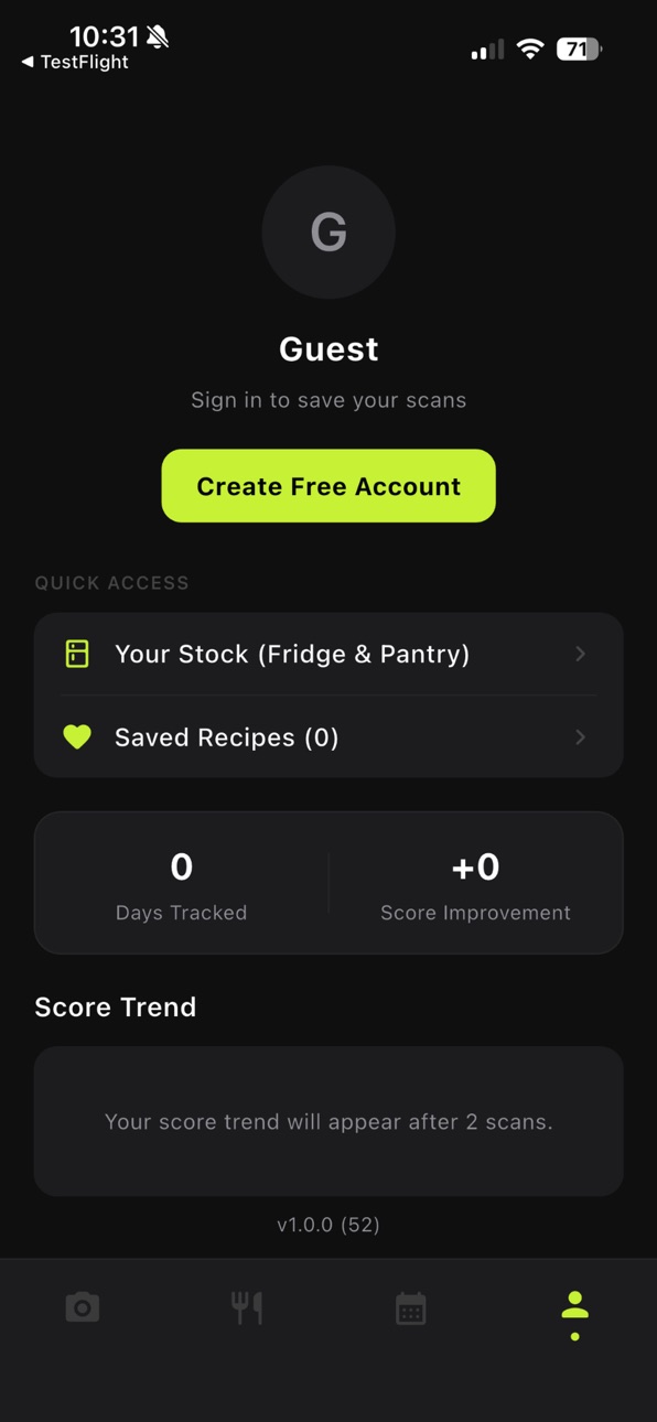 iPhone screenshot