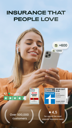 Getsafe: Insurance & Pension screenshot 1