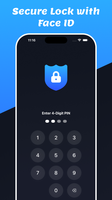 Screenshot #1 pour App Lock : Secure Vault