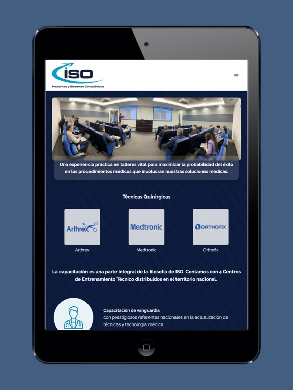 ISO App iPad screenshot 5 - Medical app