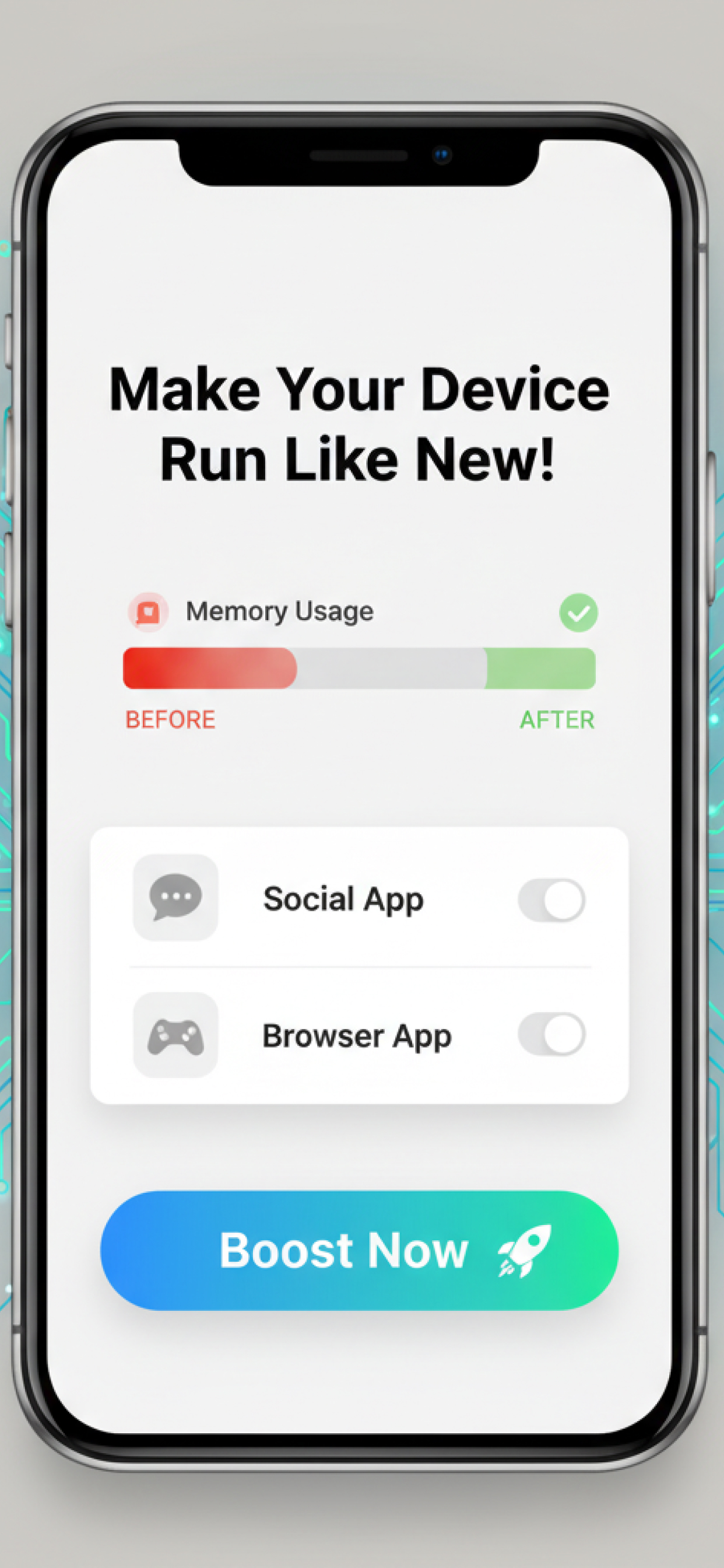 IceClean AI: phone cleaner