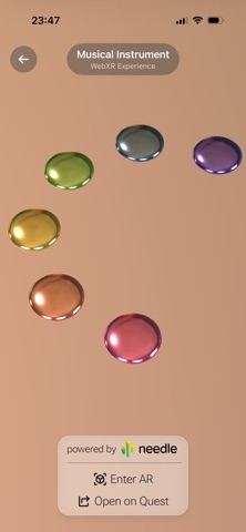 Needle Go AR screenshot