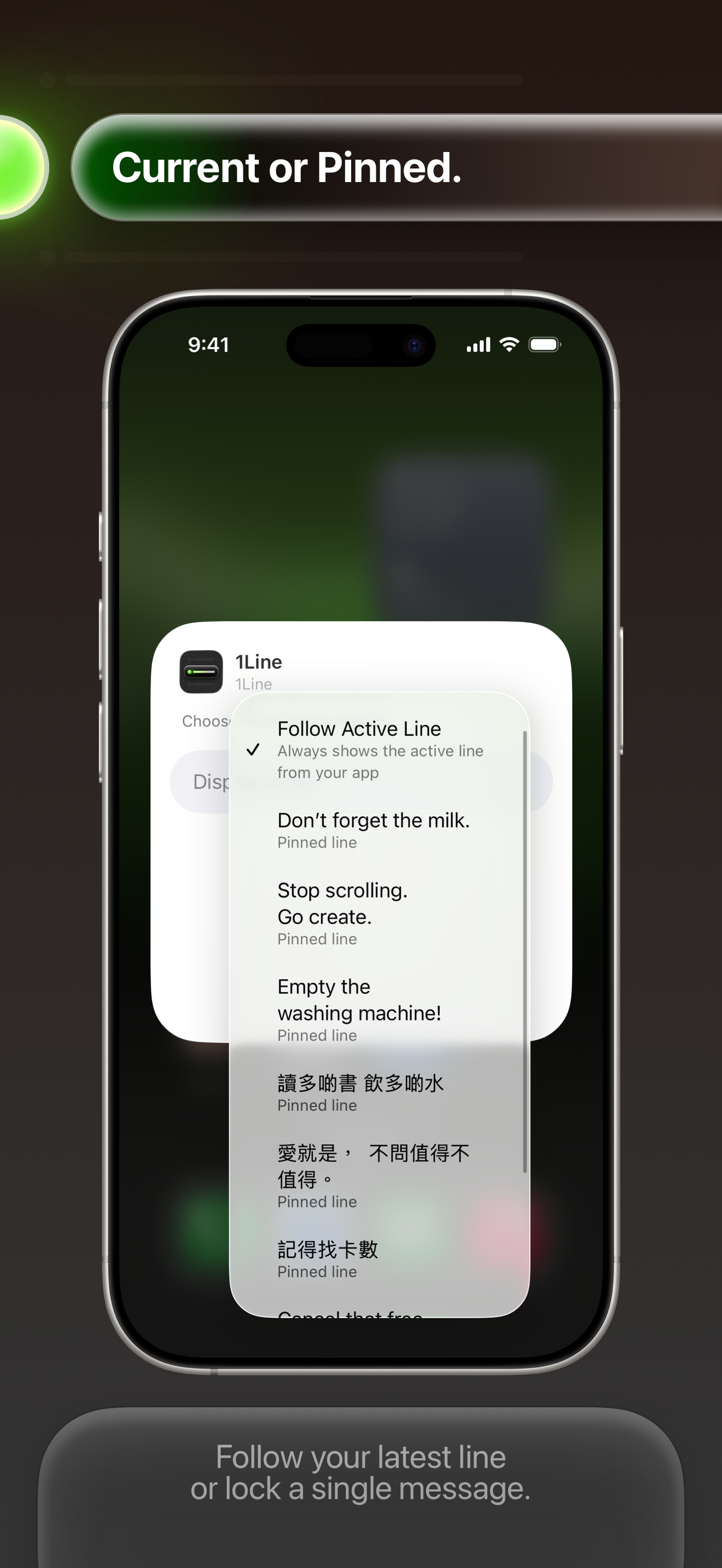 1Line - Stay in Sight