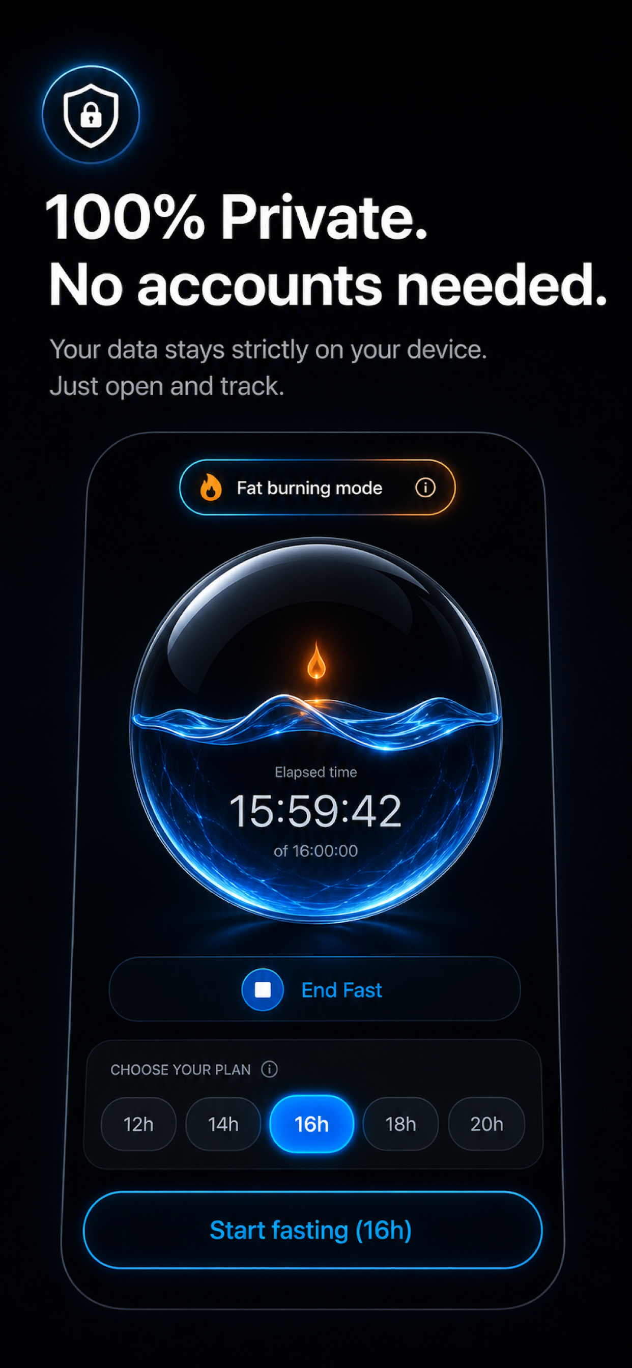 WaveFast - Fasting Tracker screenshot 5