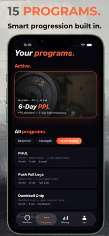 LiftRing: Workout Tracker Screenshot 2 of 5