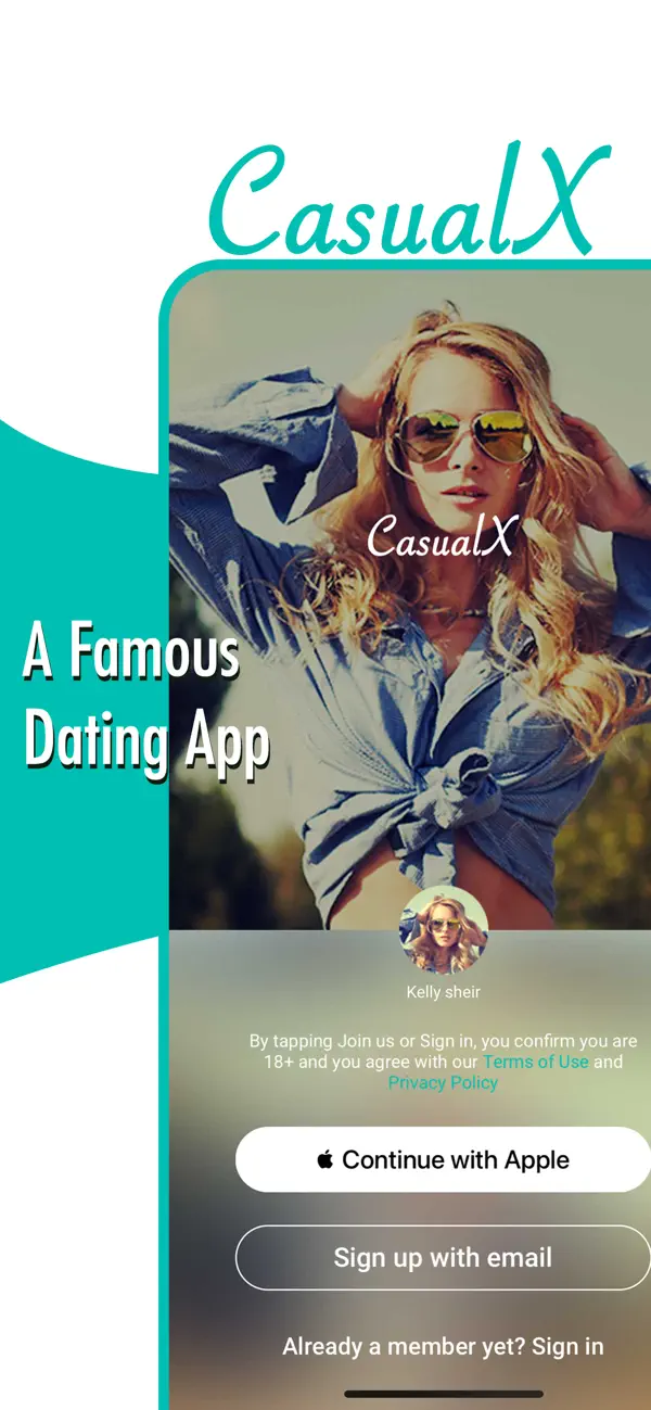 Screenshot #1 pour Casualx: Local Casual Dating