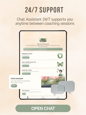 Insona - Your Pocket AI Coach iPad screenshot
