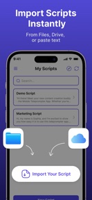Cue: Script Reader screenshot
