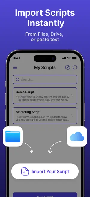 Cue: Script Reader screenshot 4