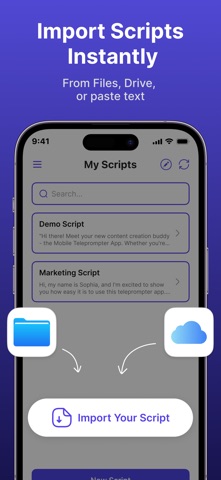 Cue: Script Reader Screenshot 4 of 6