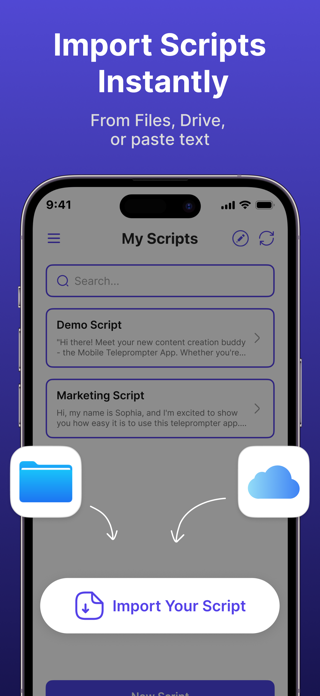 Cue: Script Reader Screenshot 4 of 6
