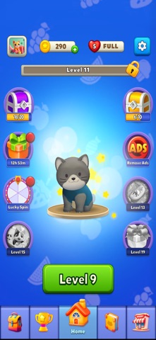 Mew Nom Nom iPhone screenshot