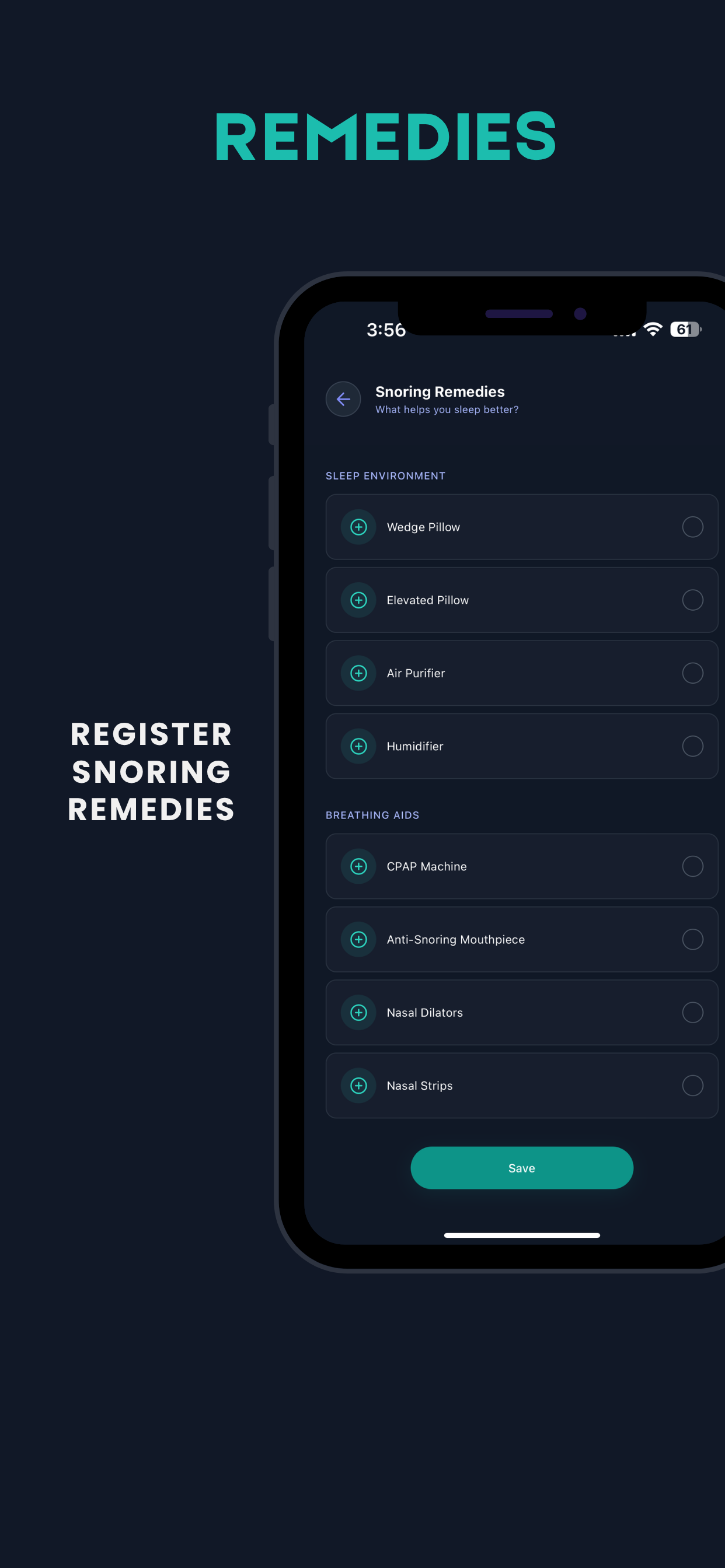 Snore Tracker : Sleep Ally screenshot 3