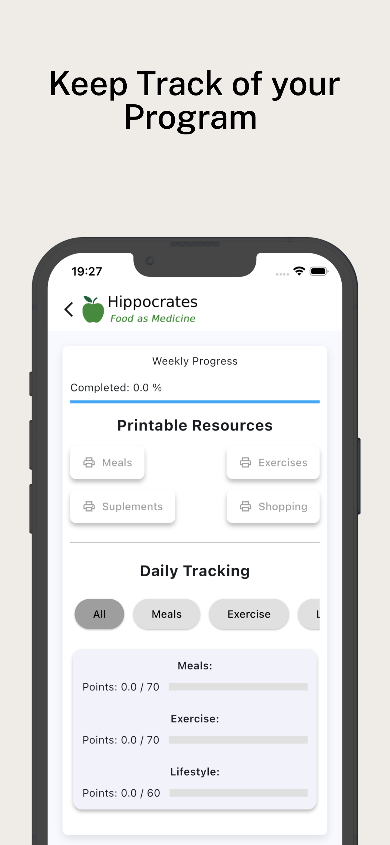 Hippocrates Food as Medicine