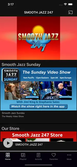 SMOOTH JAZZ 247 screenshot 1