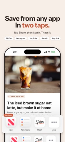 Stash: Social Bookmark Manager Screenshot 2 of 10