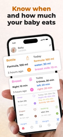 My Baby Tracker: Feeding Sleep screenshot